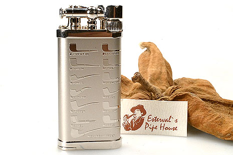 Corona Pipe Lighter Old Boy Rhodiumplated Pipe Shapes Corona Pipe Lighter Old Boy Rhodiumplated Pipe Shapes